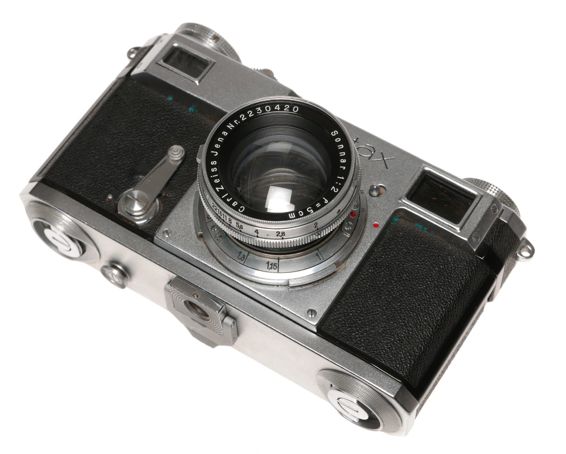 Sonnar f2 Zeiss f=5 cm Contax RF 35mm vintage film camera 2/50 mm lens
