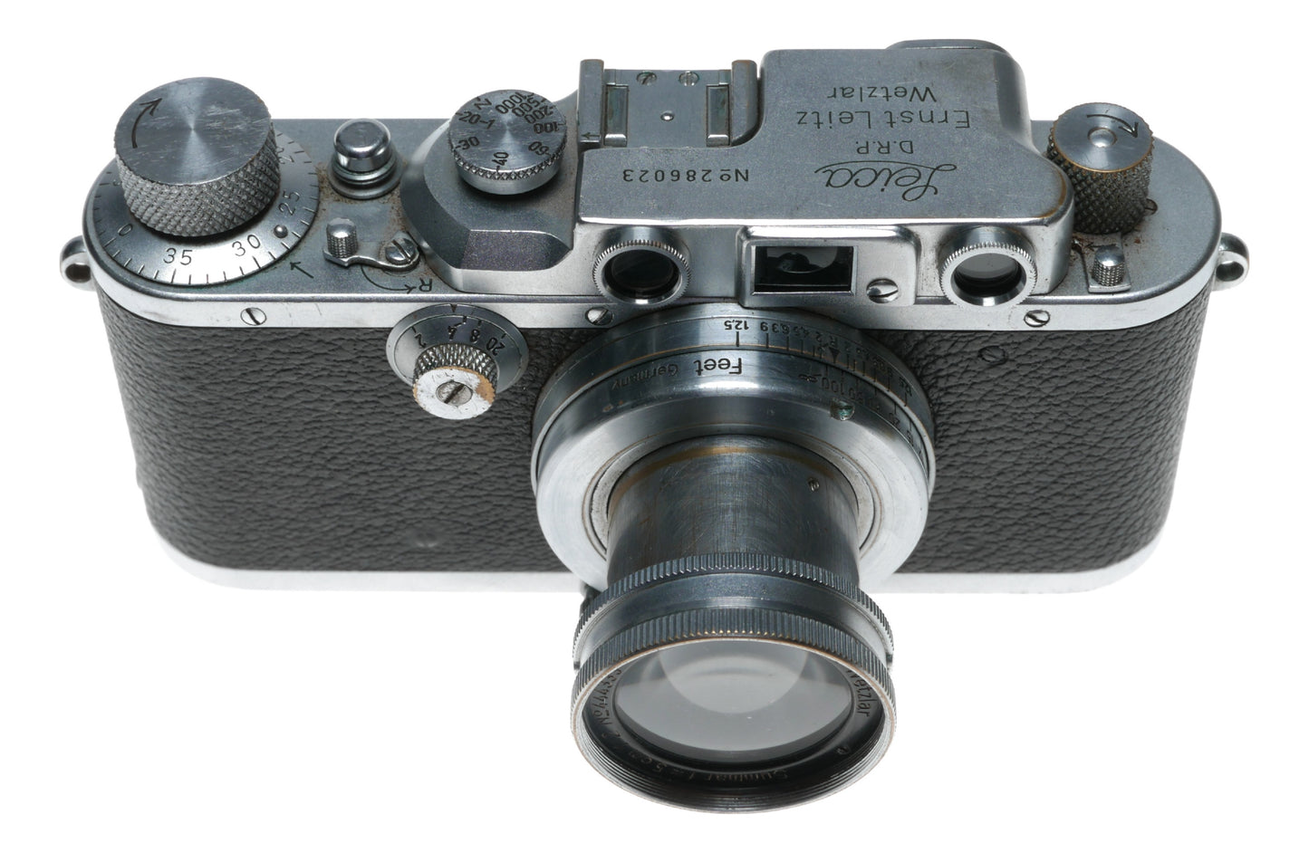 Leica IIIb rangefinder Summar f=5cm 1:2 lens 35mm vintage film camera