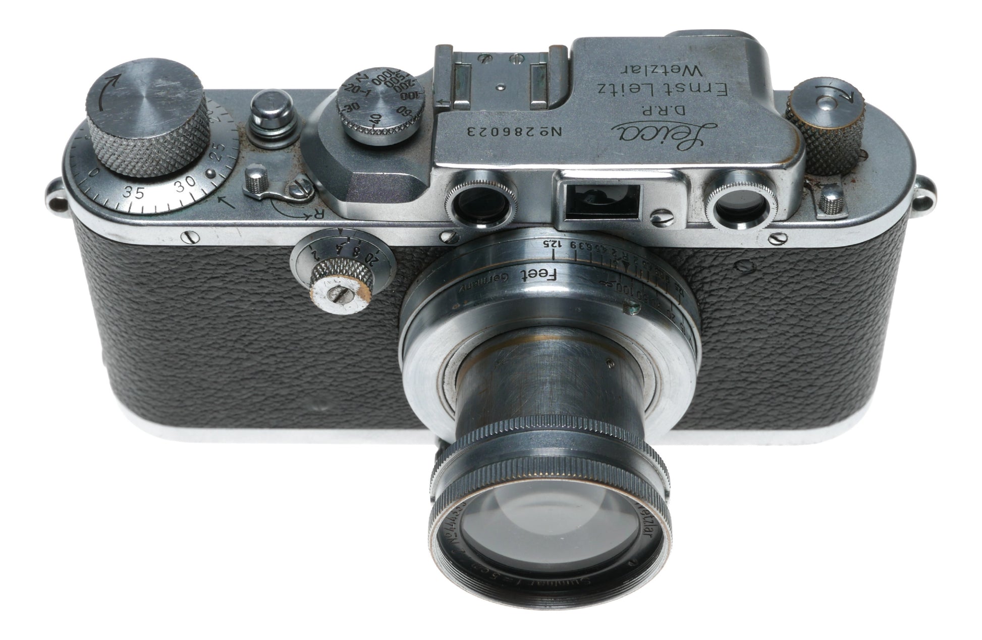 Leica IIIb rangefinder Summar f=5cm 1:2 lens 35mm vintage film camera