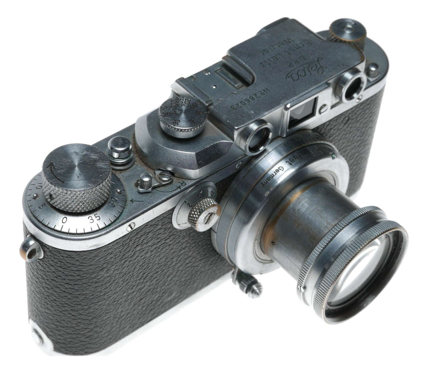 Leica IIIb rangefinder Summar f=5cm 1:2 lens 35mm vintage film camera