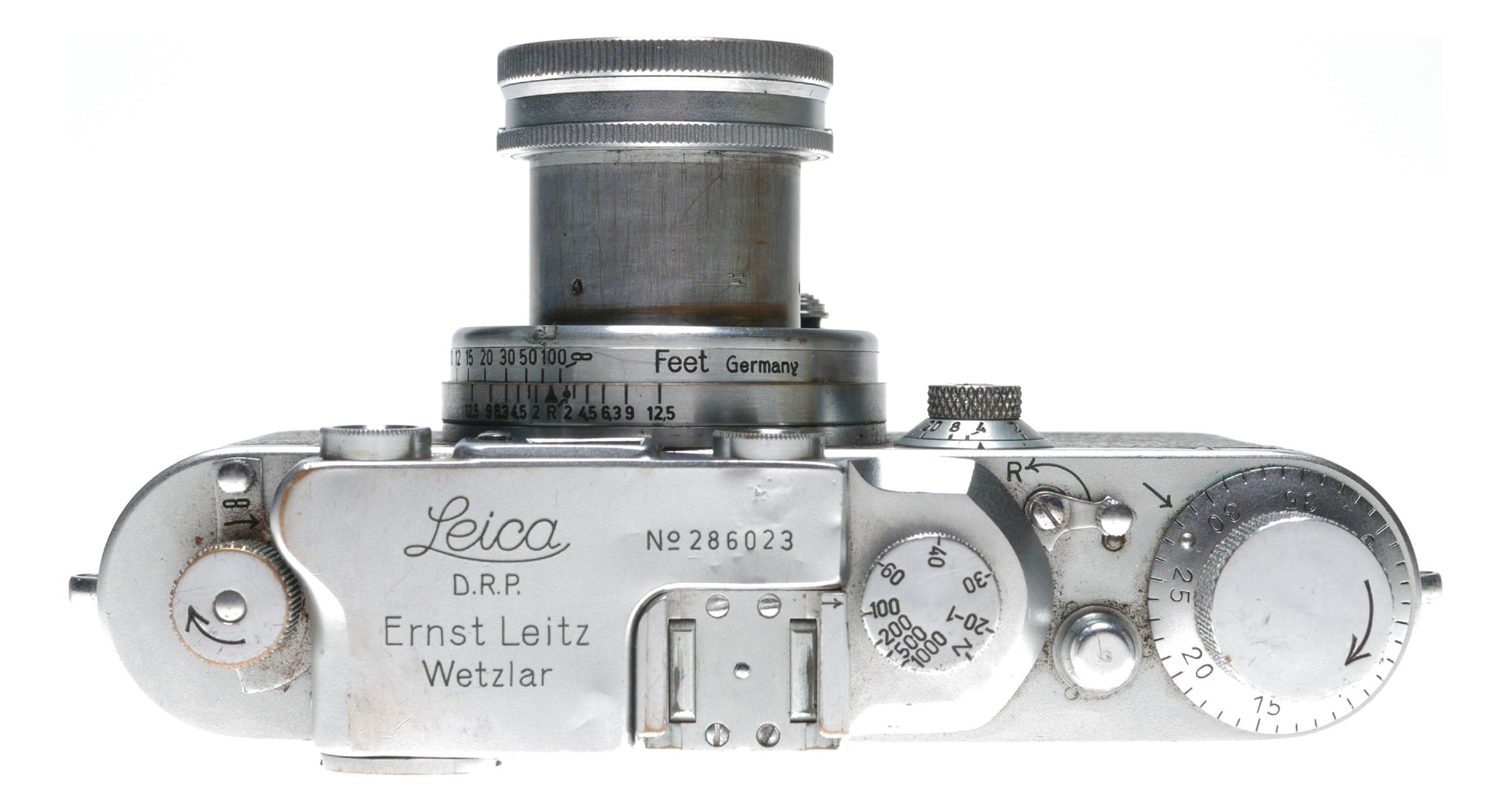 Leica IIIb rangefinder Summar f=5cm 1:2 lens 35mm vintage film camera