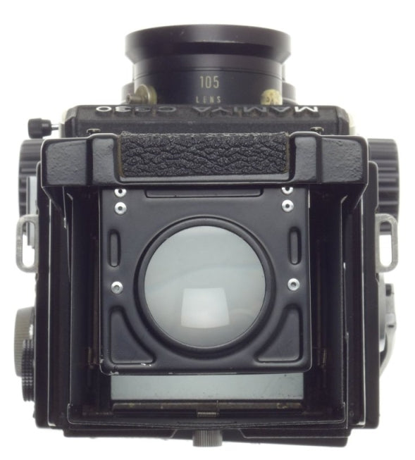 MAMIYA C330 PROFFESSIONAL 6x6 BLUE 3.5/105mm SEKOR LENS TLR MEDIUM FORMAT CAMERA