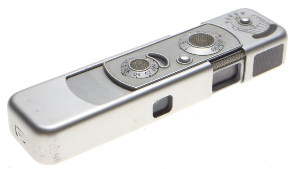 MINOX B Vintage Sub miniature Silver Spy Camera 8x11mm Film exposure meter NICE