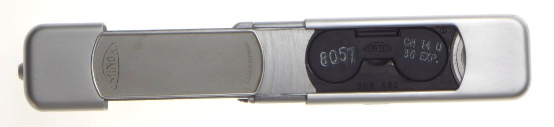 MINOX B Vintage Sub miniature Silver Spy Camera 8x11mm Film exposure meter NICE