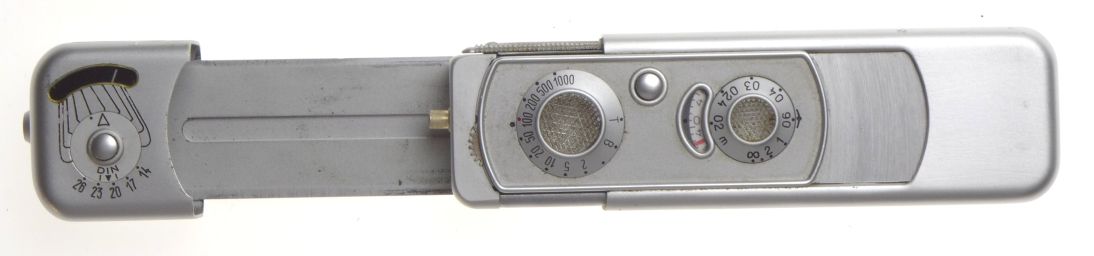 MINOX B Vintage Sub miniature Silver Spy Camera 8x11mm Film exposure meter NICE