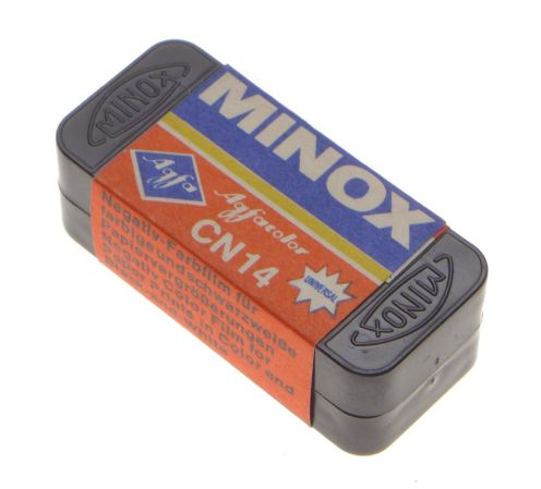 MINOX B Vintage Sub miniature Silver Spy Camera 8x11mm Film exposure meter NICE