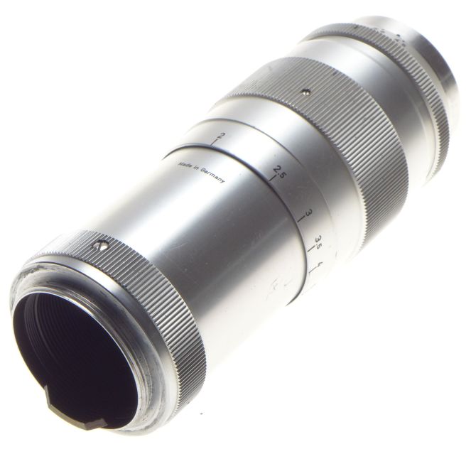 Steinheil CULMINAR 1:4.5/135mm lens Universal turret viewfinder hood M39 leica