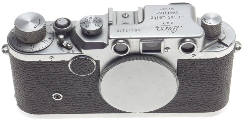 IIC LEITZ M39 SCREW MOUNT RANGE FINDER 35mm FILM CAMERA VINTAGE LEICA BODY CASE