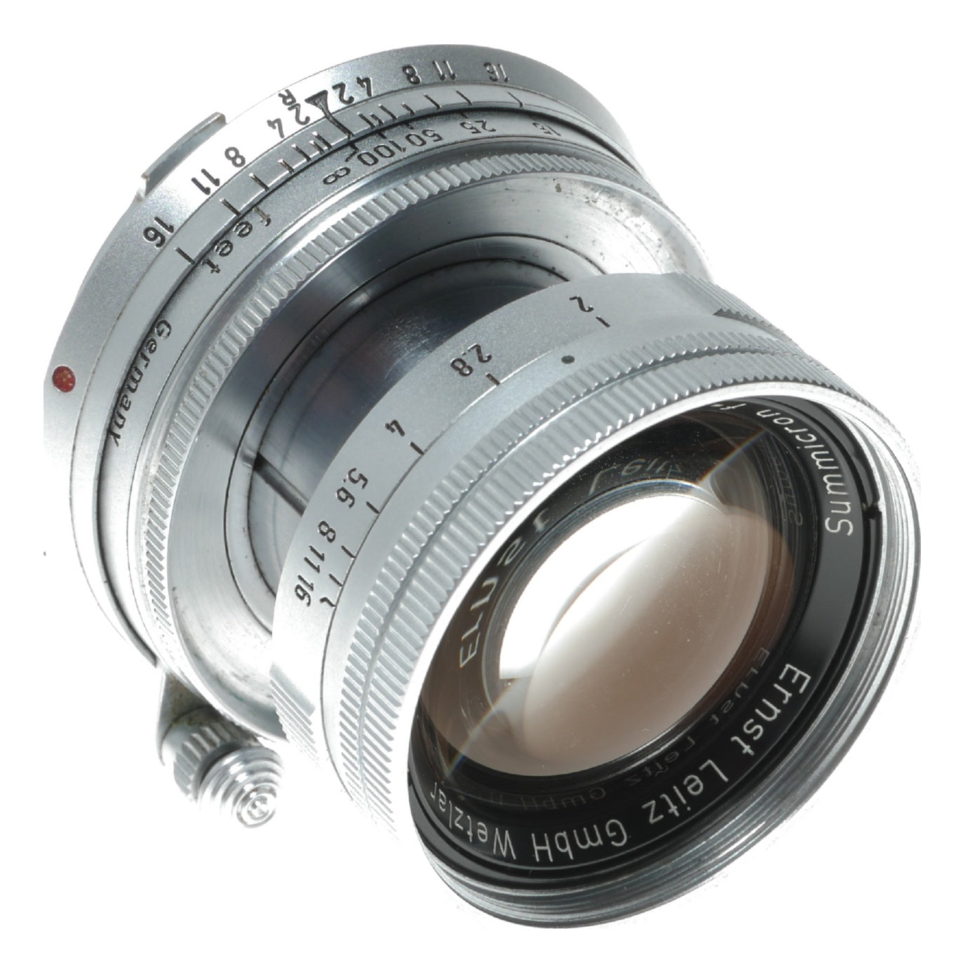 Leica M Summicron 1:2 f=5cm bayonet mount 2/50mm lens set just serviced