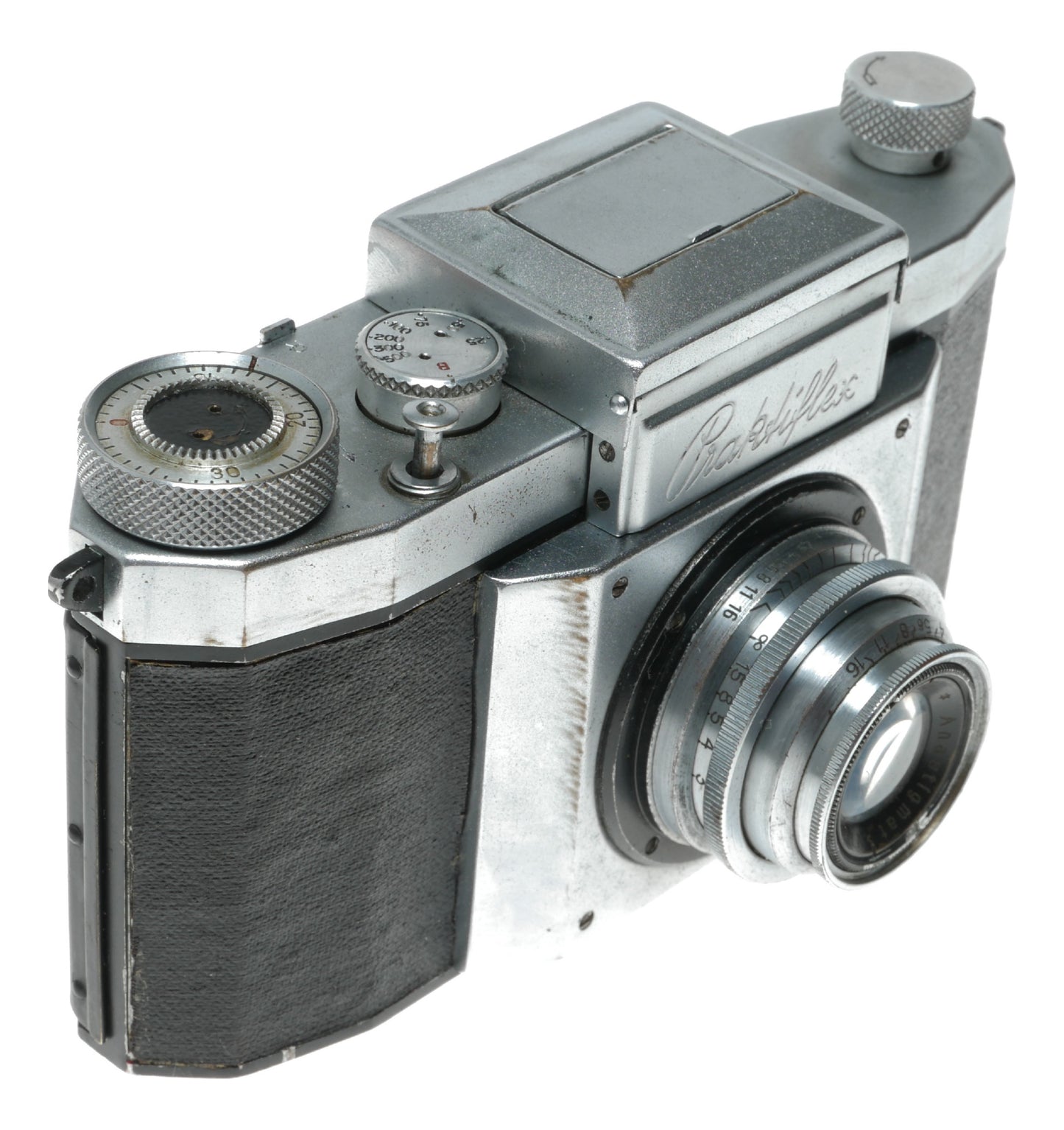 Praktiflex SLR camera Anastigmat Victa 1:2.9 f=5cm lens rare version