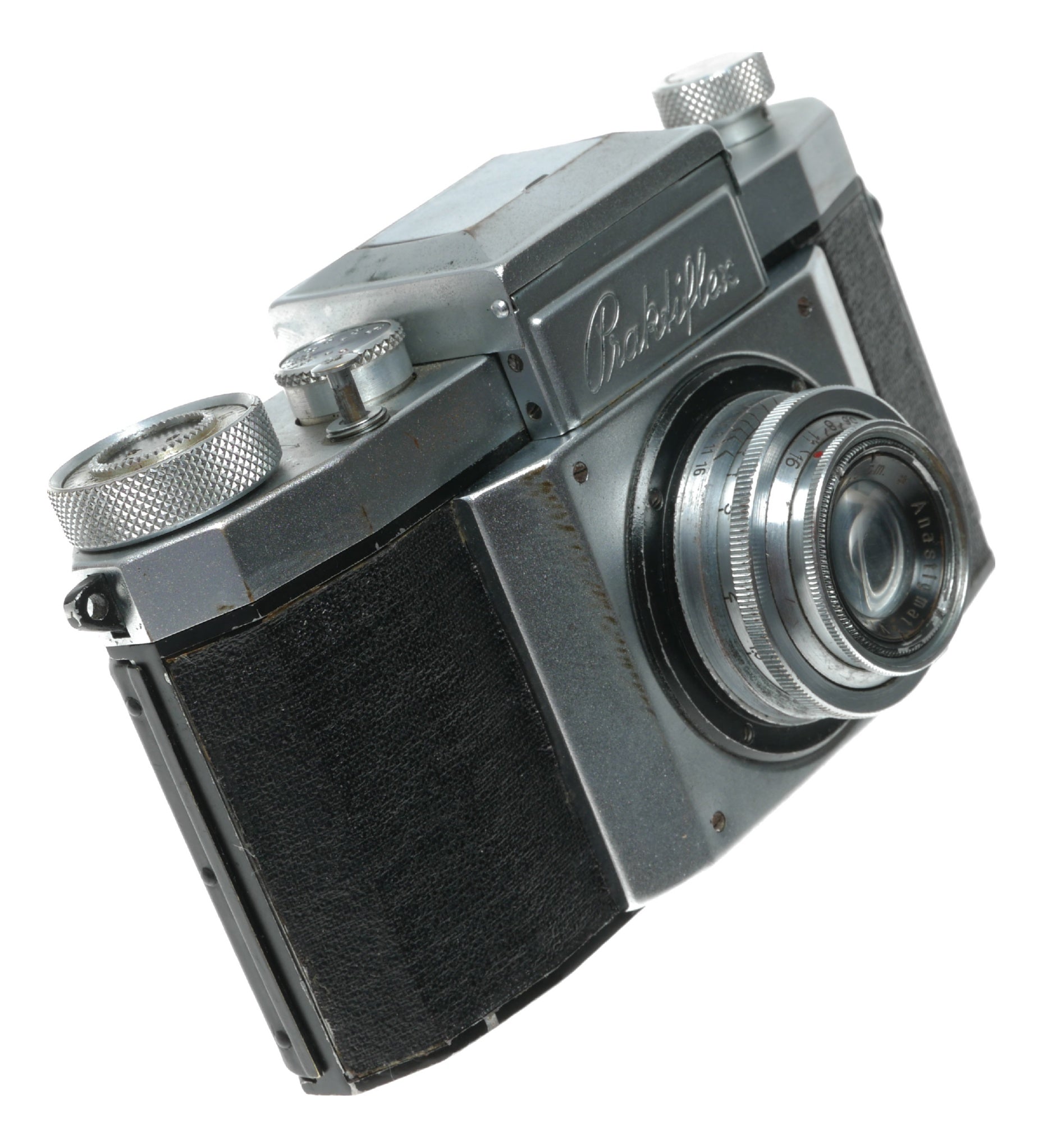 Praktiflex SLR camera Anastigmat Victa 1:2.9 f=5cm lens rare version