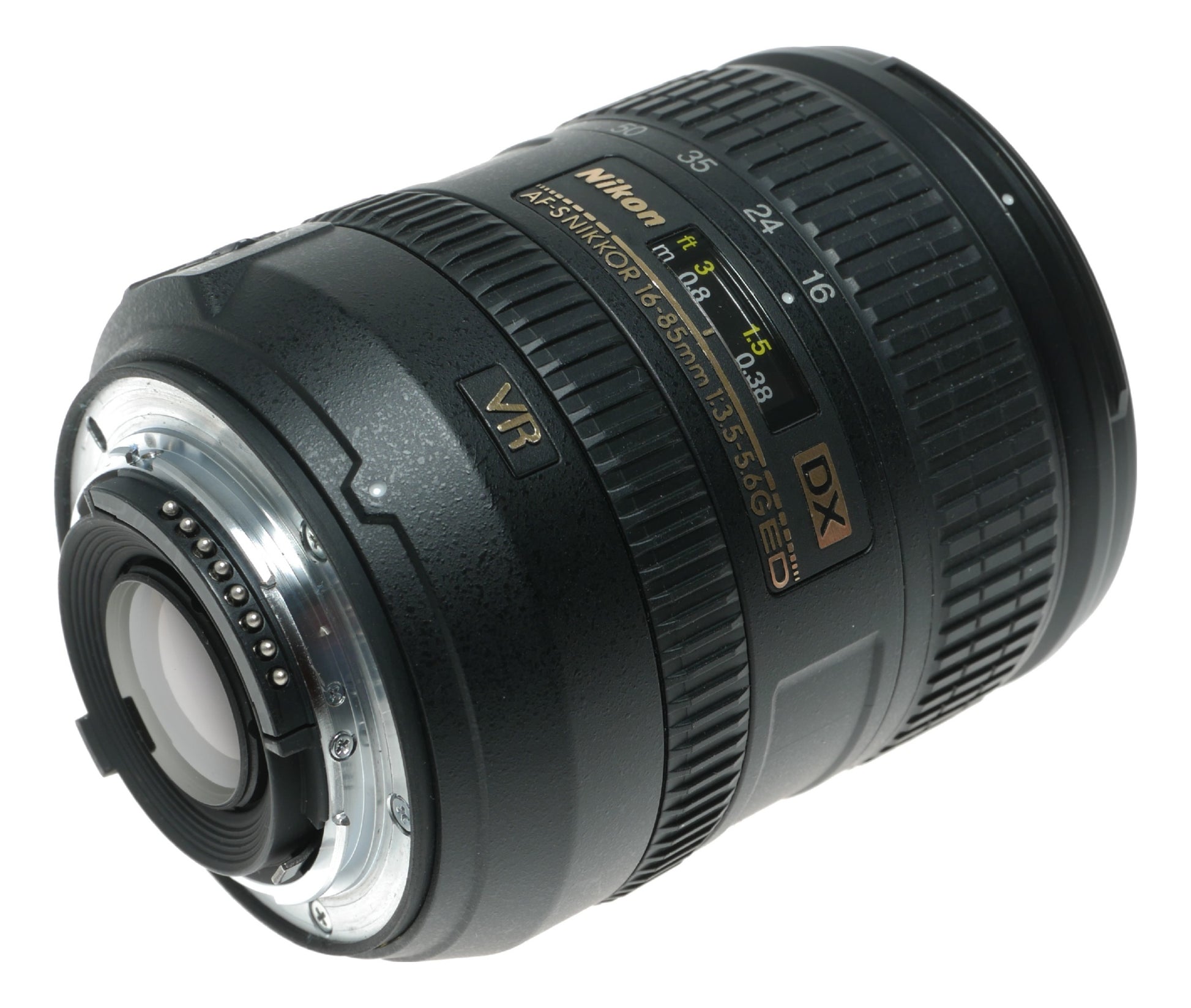 Nikon AF-S DX NIKKOR 16-85mm f/3.5-5.6G ED VR Lens boxed used
