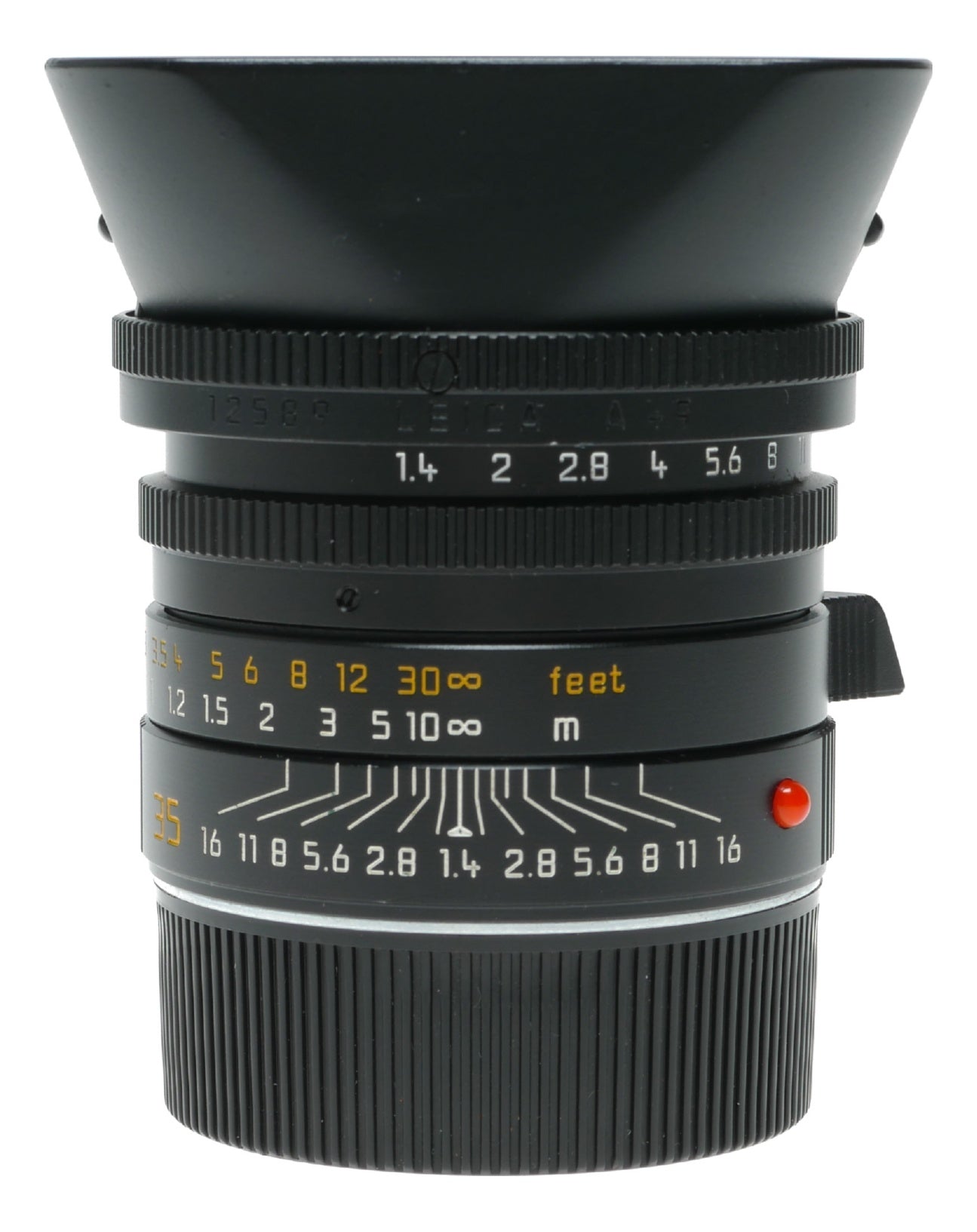 Leica Summilux-M 35 mm f1.4 Asph 1.4/35 hood caps boxed 11874
