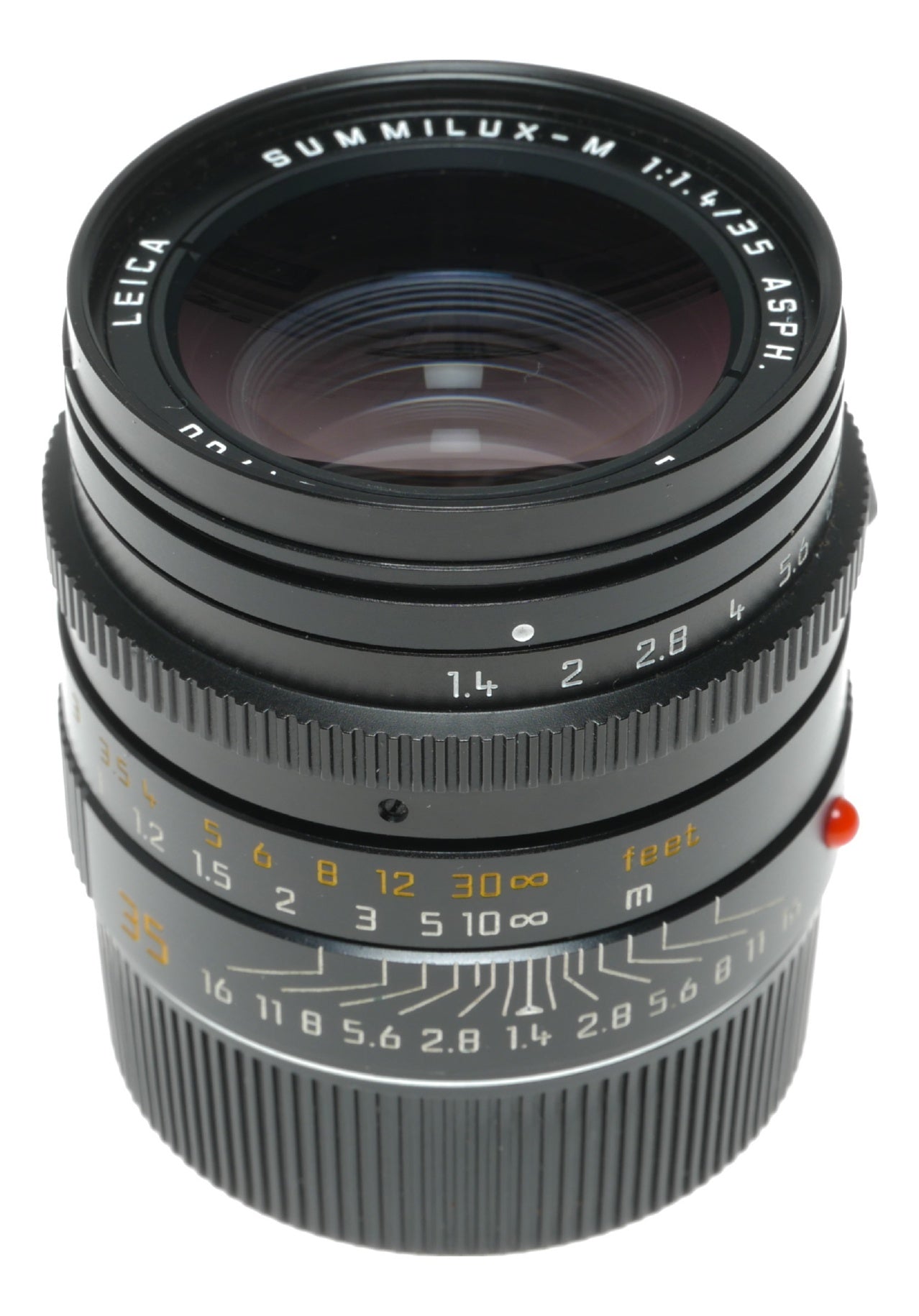 Leica Summilux-M 35 mm f1.4 Asph 1.4/35 hood caps boxed 11874