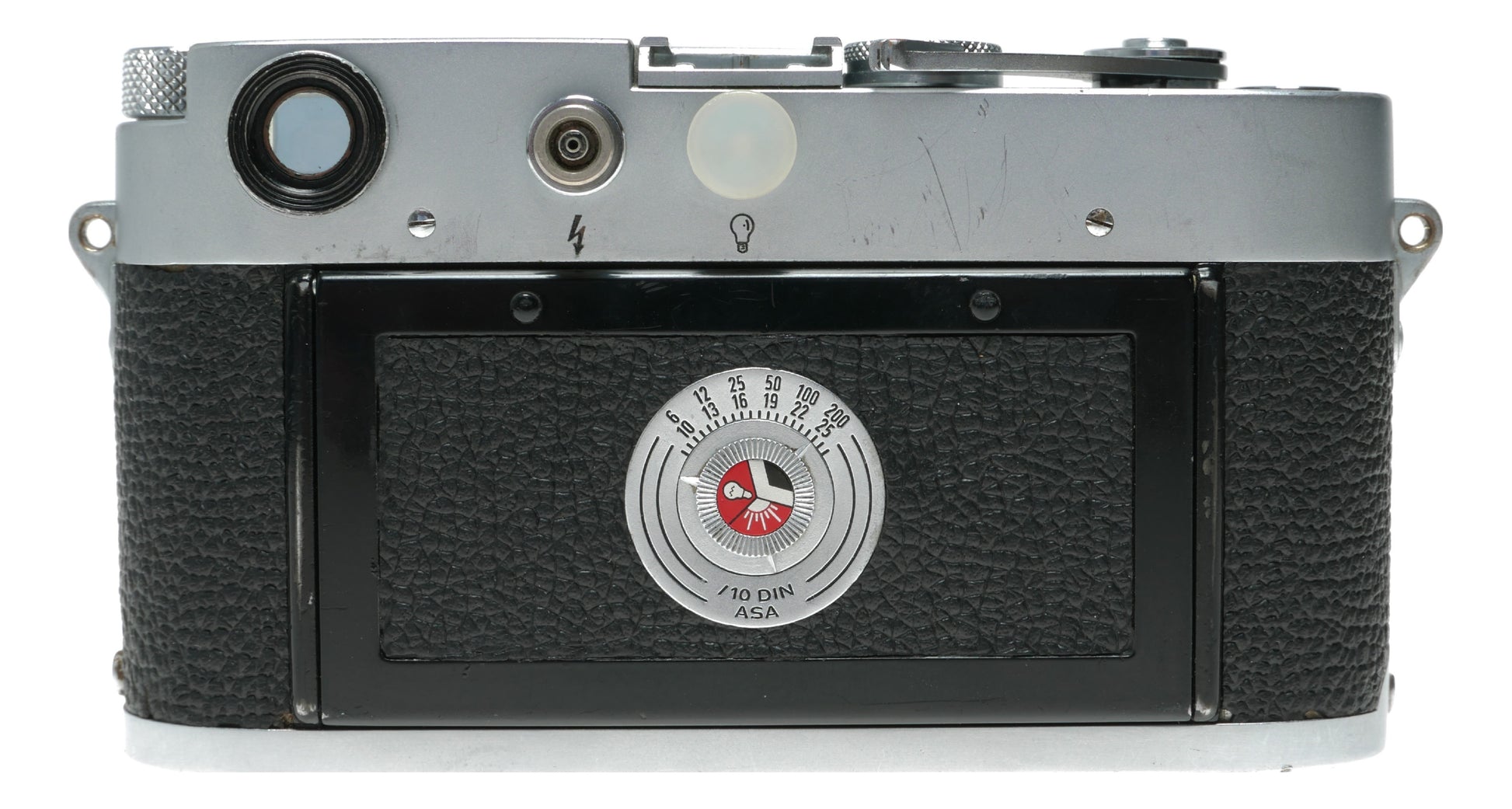 Leica M3 Elmar 2.8/50 mm lens meter 35mm vintage RF film camera setup