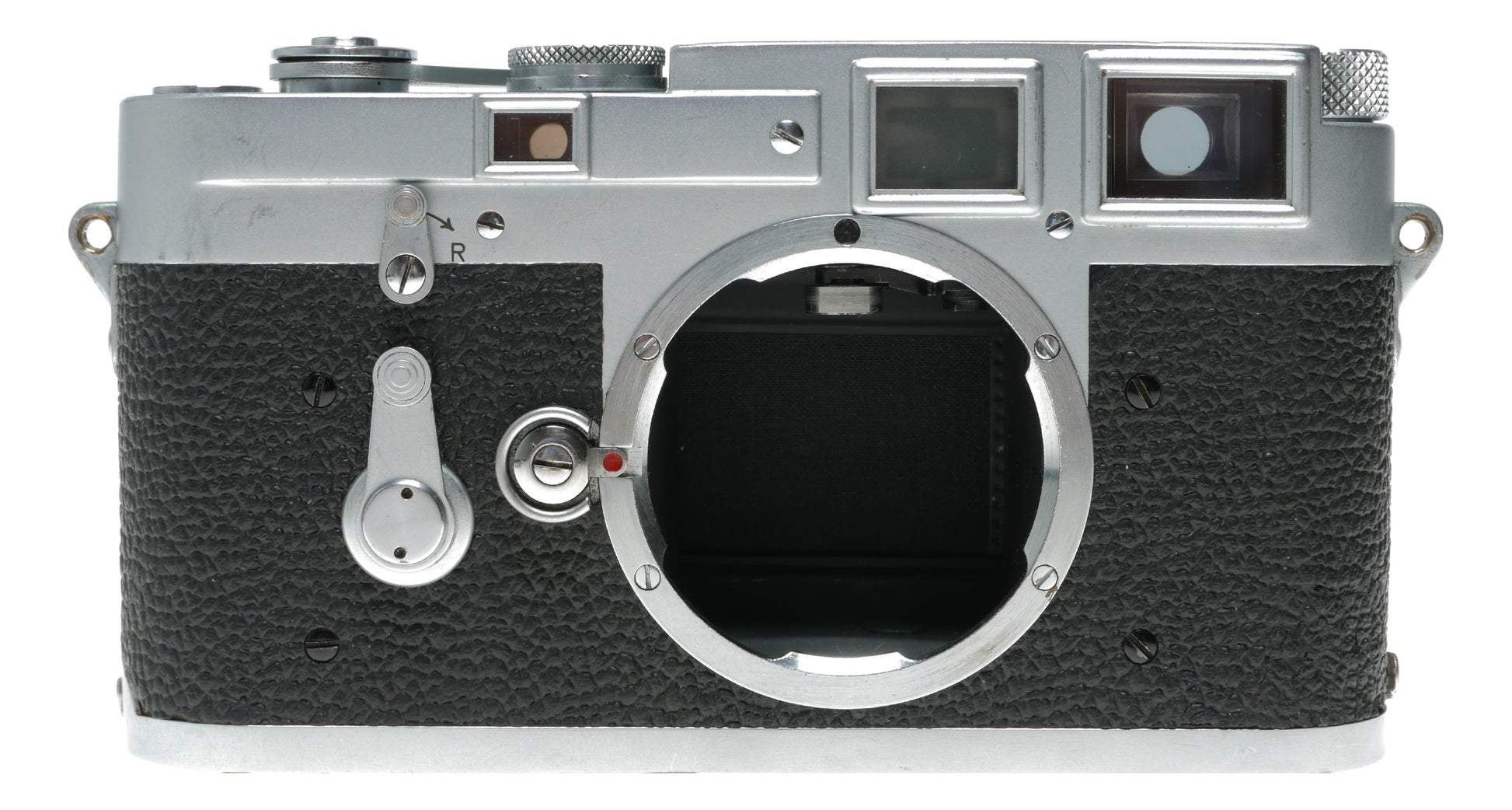 Leica M3 Elmar 2.8/50 mm lens meter 35mm vintage RF film camera setup
