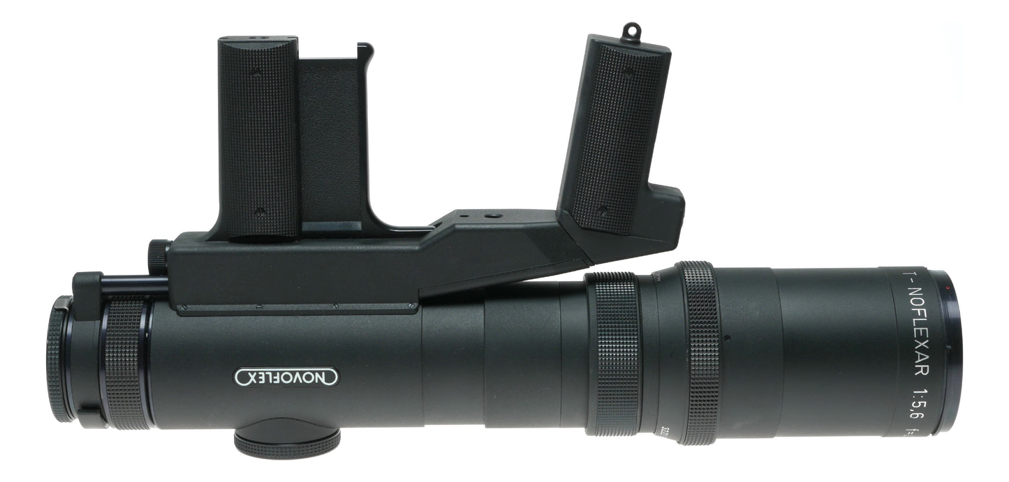 Novoflex 400mm, 600mm pistol focus trigger grip tele lens lots Xtras