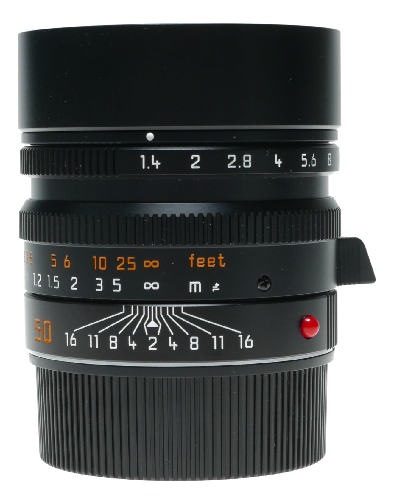 Leica Summilux-M 1:1.4/50mm ASPH. lens box papers 11891 f50mm black