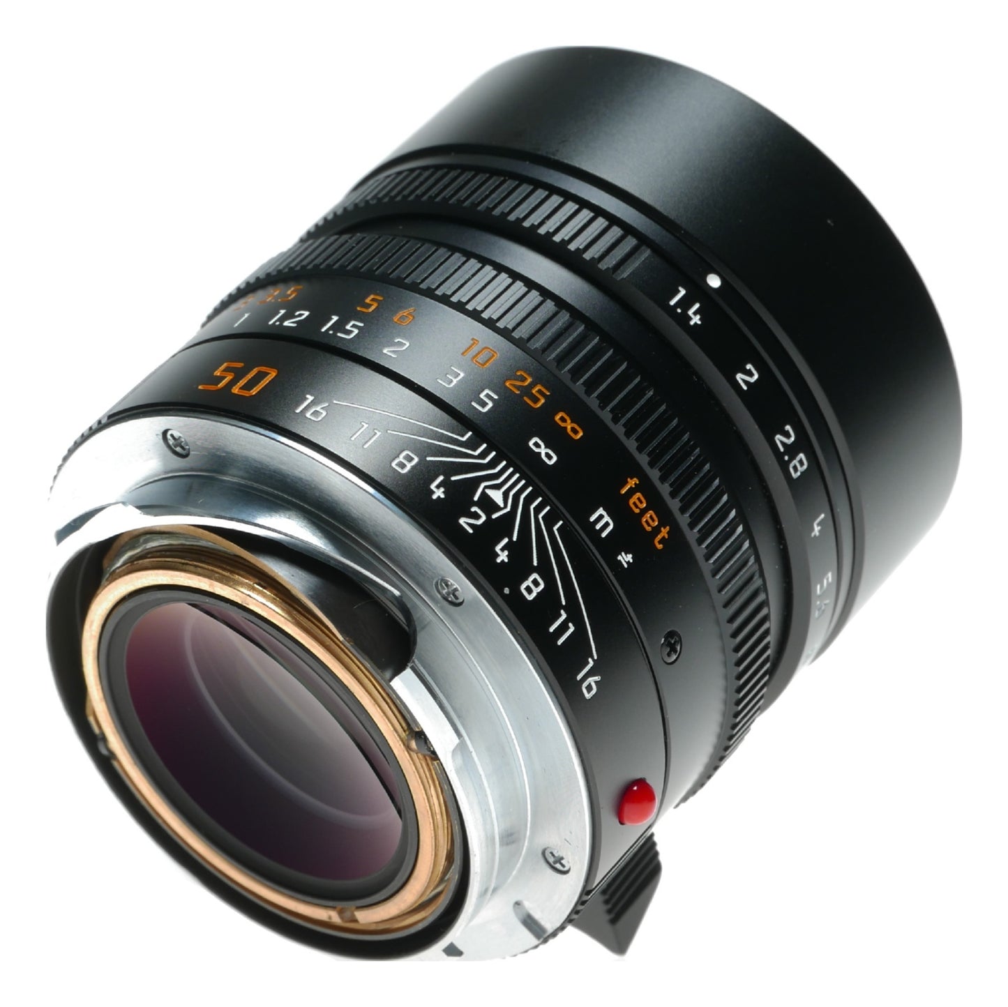Leica Summilux-M 1:1.4/50mm ASPH. lens box papers 11891 f50mm black