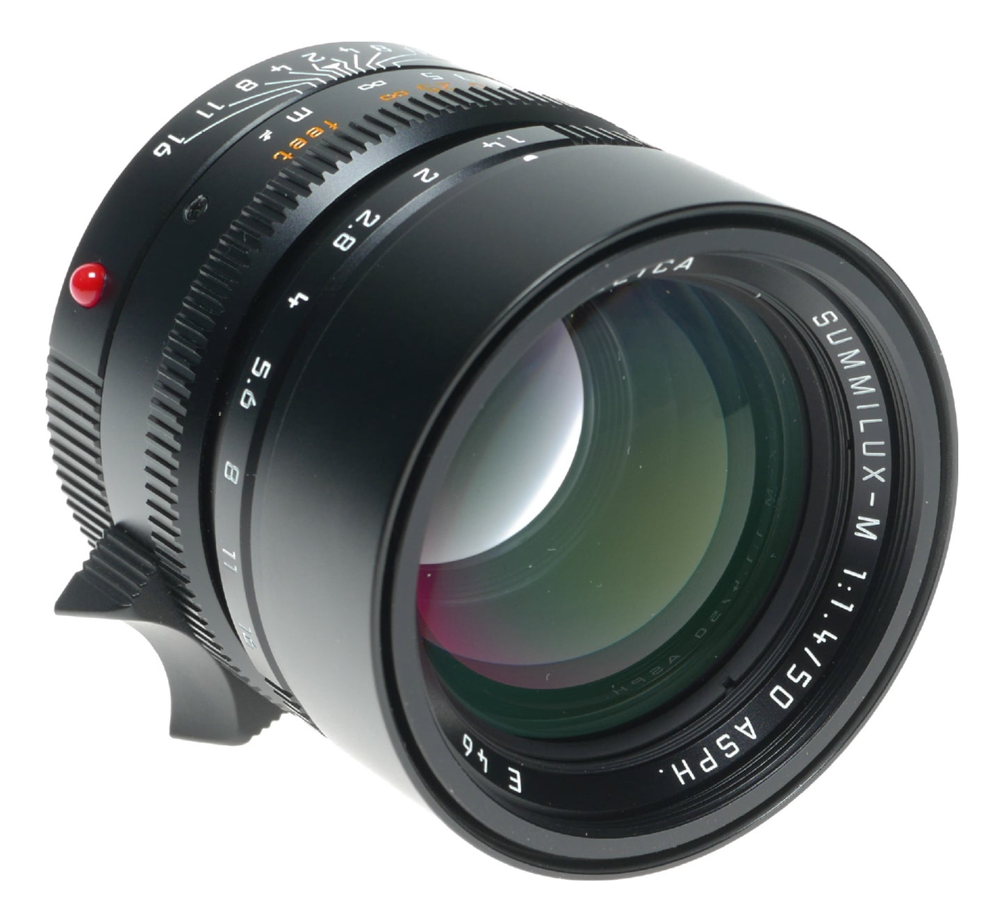 Leica Summilux-M 1:1.4/50mm ASPH. lens box papers 11891 f50mm black