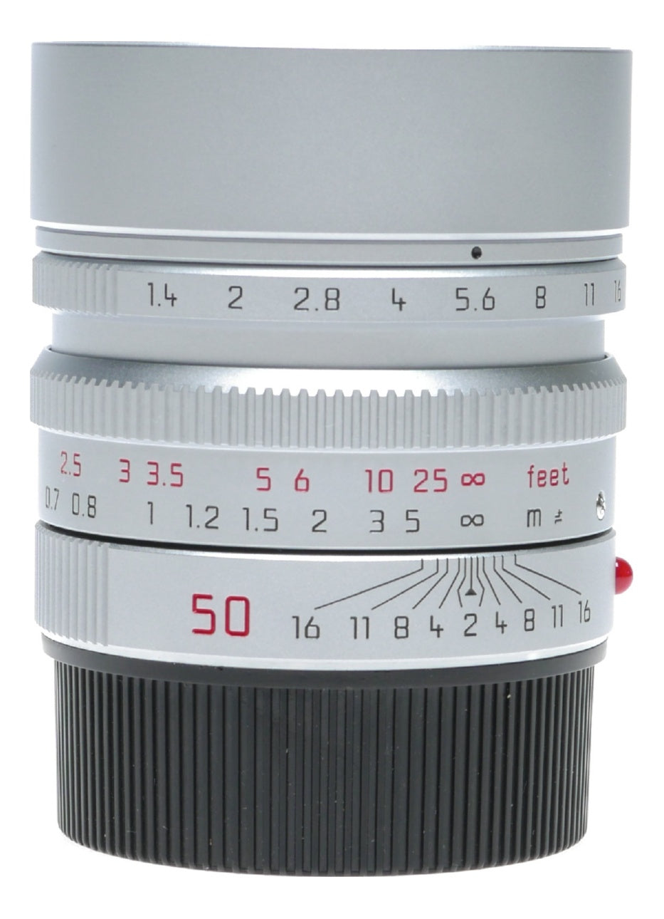 11892 Leica Summilux-M 50mm f/1.4 6 bit silver lens fits M240 M10-R 1.4/50