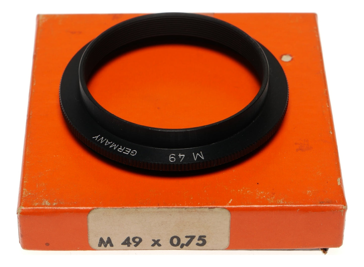 M49 x 0.75 Germany Lens Filter Adapter Ring Black - View 2