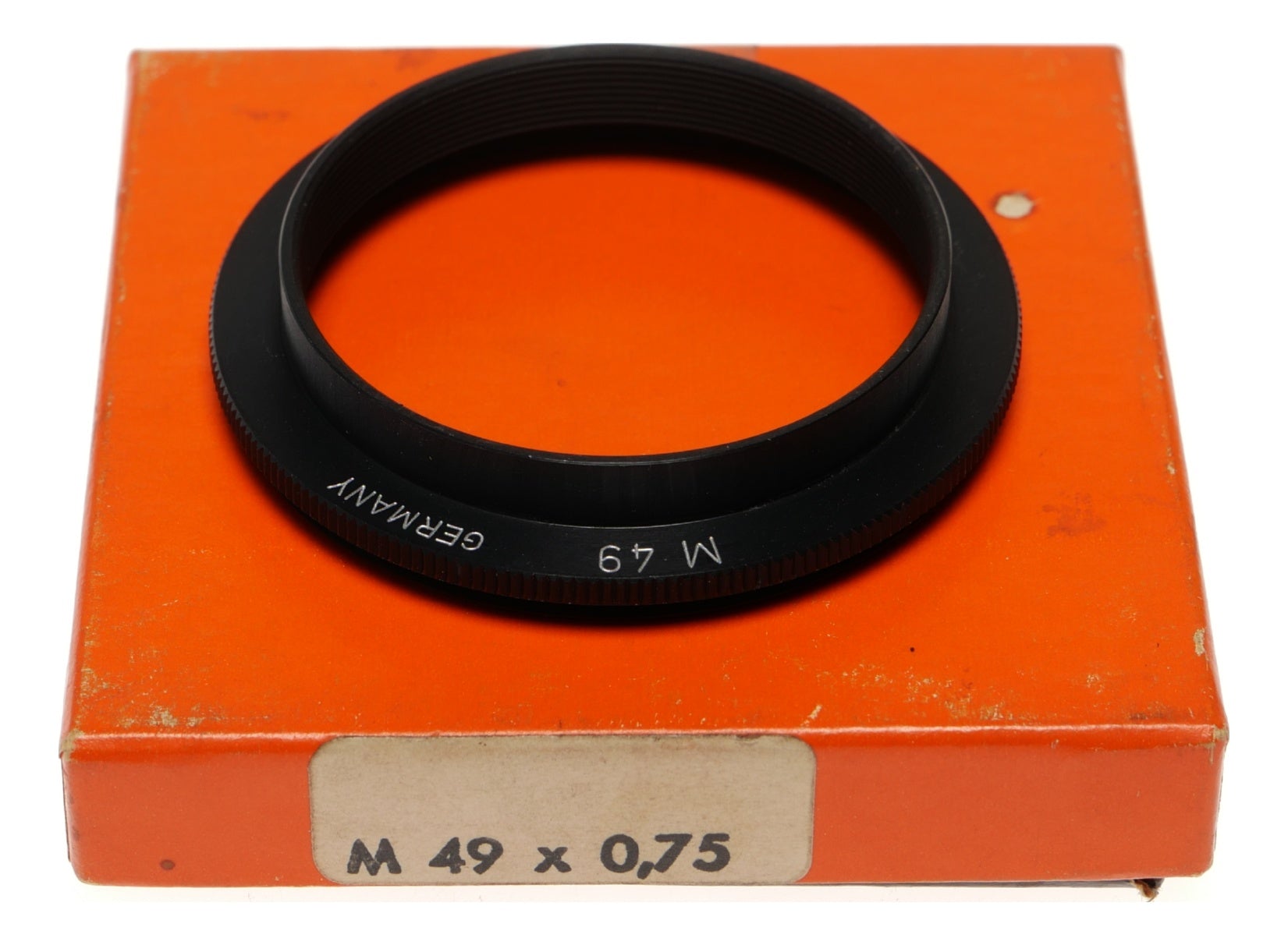 M49 x 0.75 Germany Lens Filter Adapter Ring Black - View 2