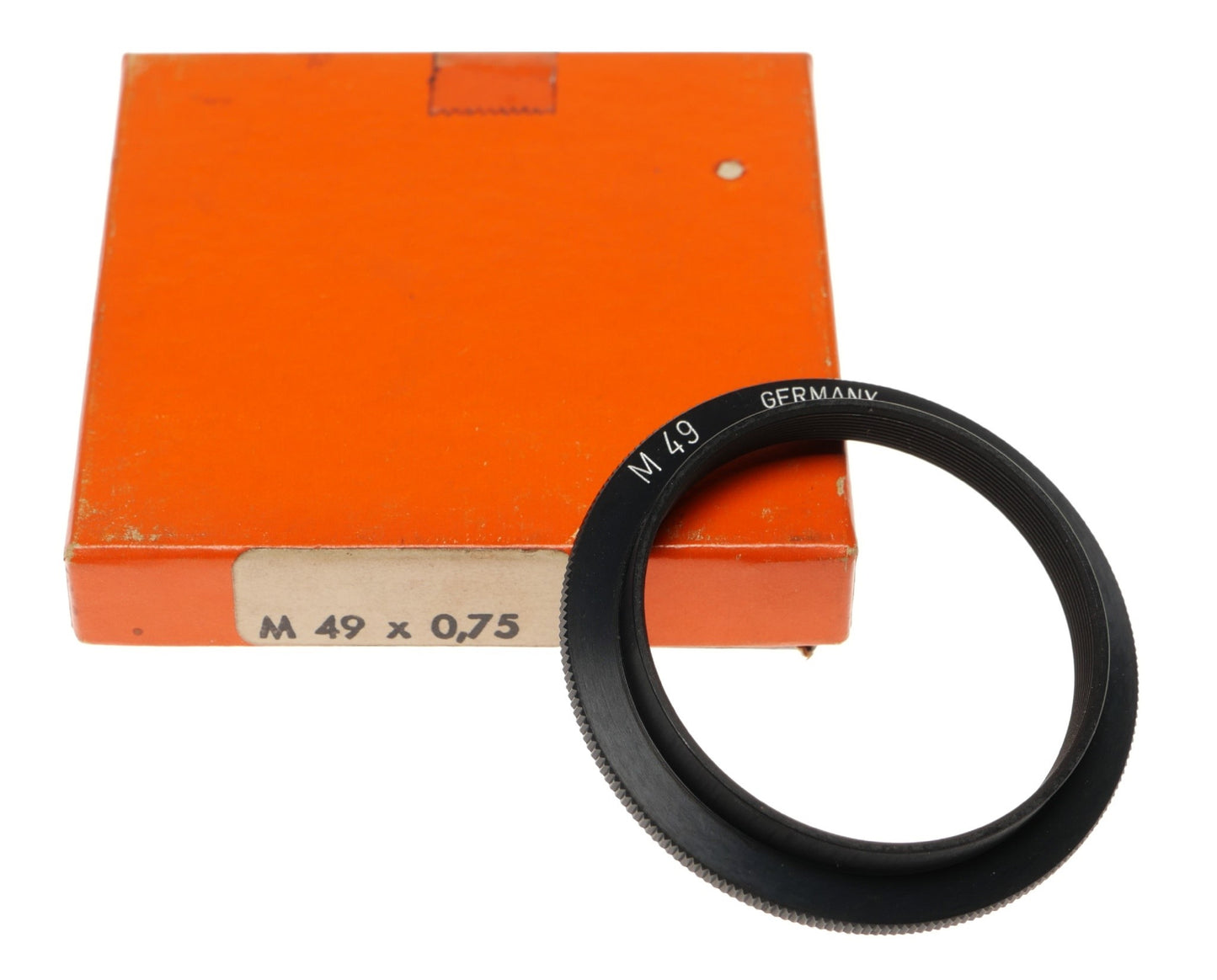 M49 x 0.75 Germany Lens Filter Adapter Ring Black - View 3