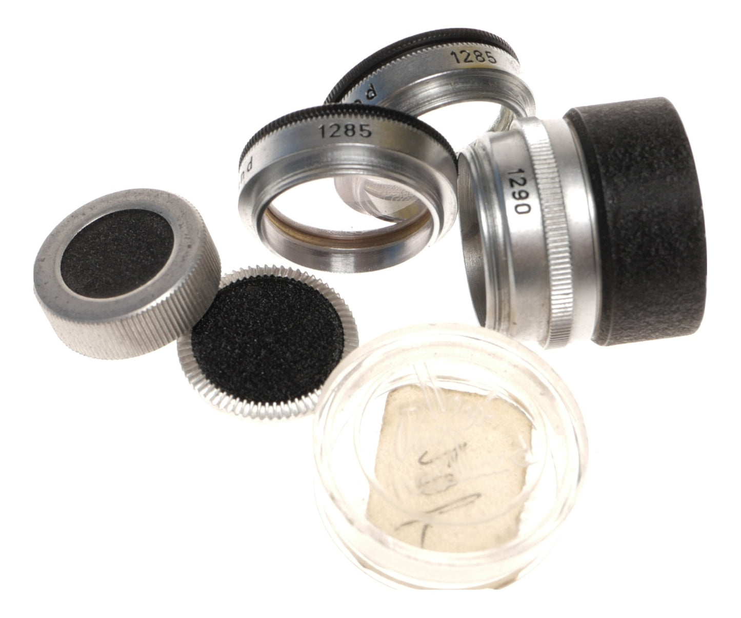 Kern-Paillard Bolex 16mm Cine Lens Set 1290 1285 Case - View 5