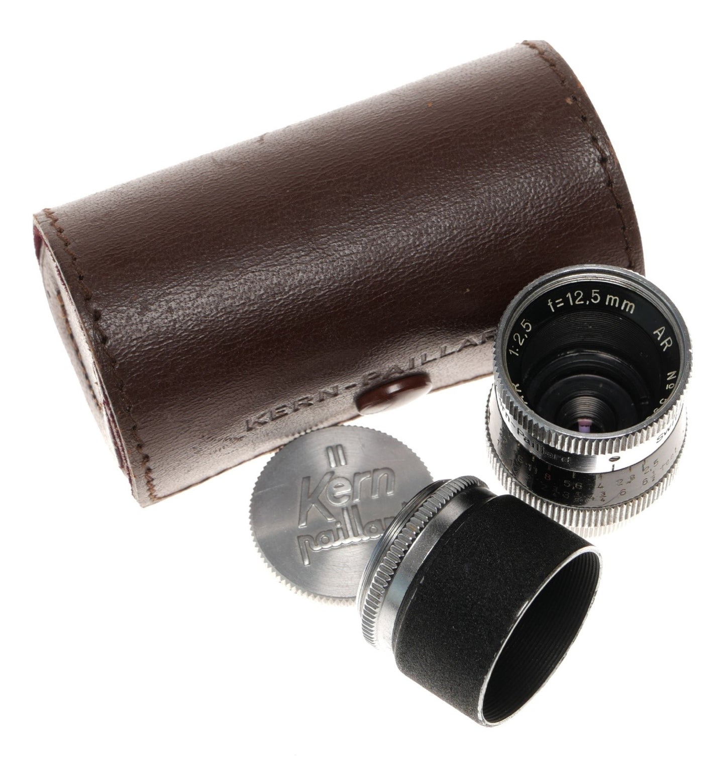 Kern Paillard 12.5mm f/2.5 AR Cine Lens with Case