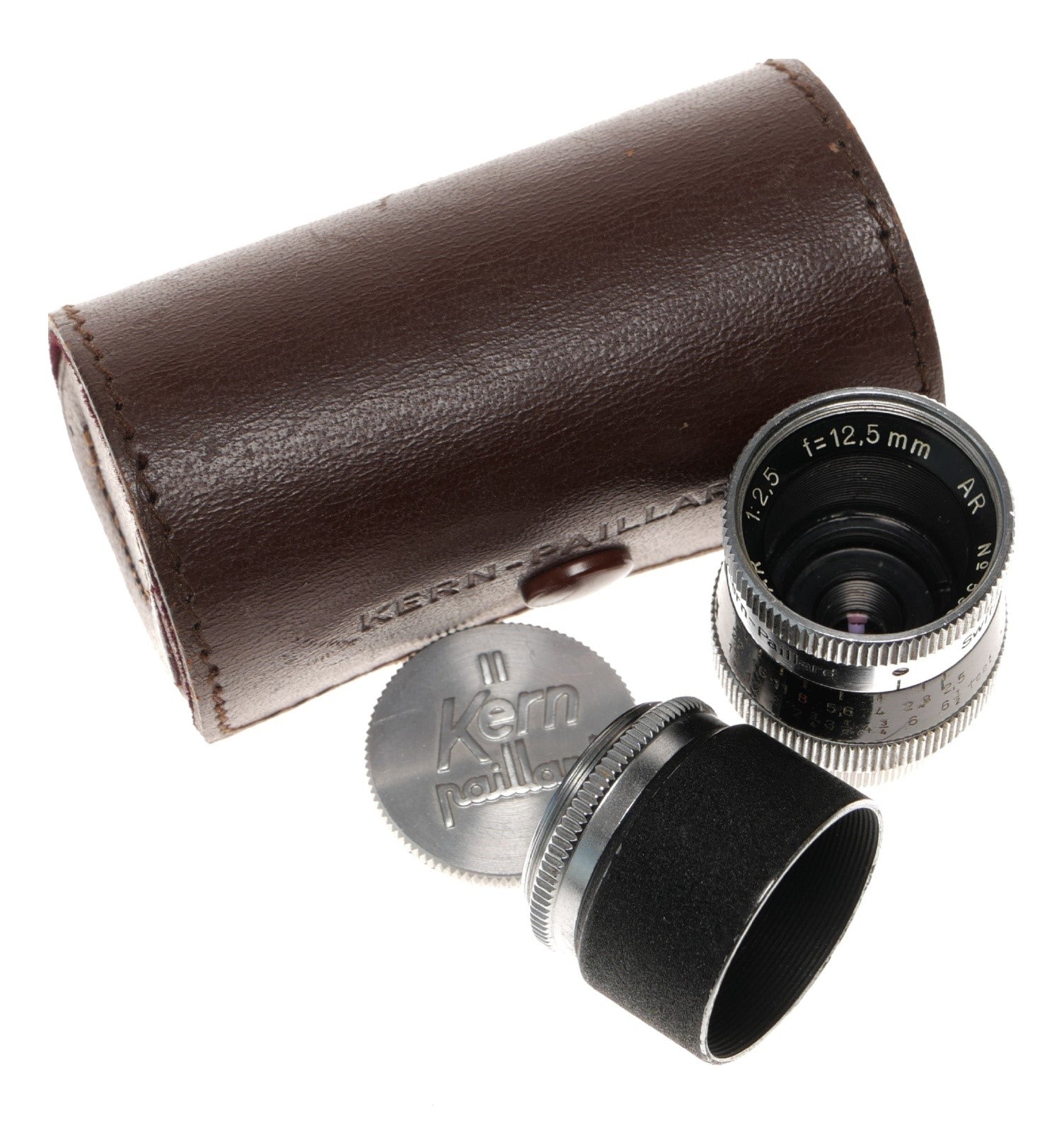 Kern Paillard 12.5mm f/2.5 AR Cine Lens with Case