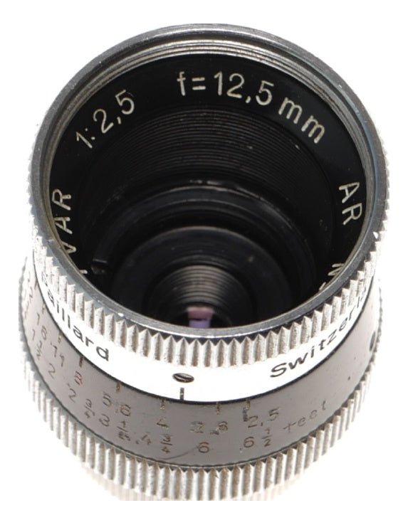 Kern Paillard 12.5mm f/2.5 AR Cine Lens with Case - View 5