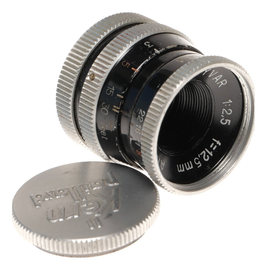 Kern-Paillard Yvar 12.5mm f/2.5 C-Mount Cine Lens - View 2