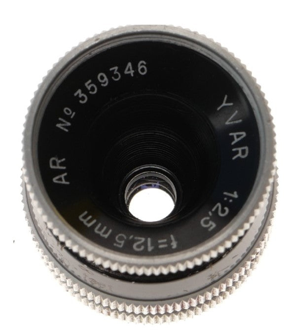 Kern-Paillard Yvar 12.5mm f/2.5 C-Mount Cine Lens - View 5
