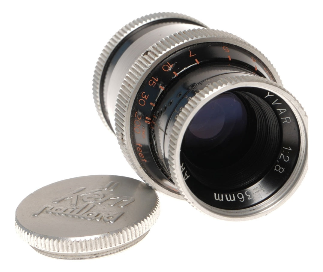 Kern-Paillard Yvar 36mm f/2.8 AR C-Mount Cine Lens - View 3