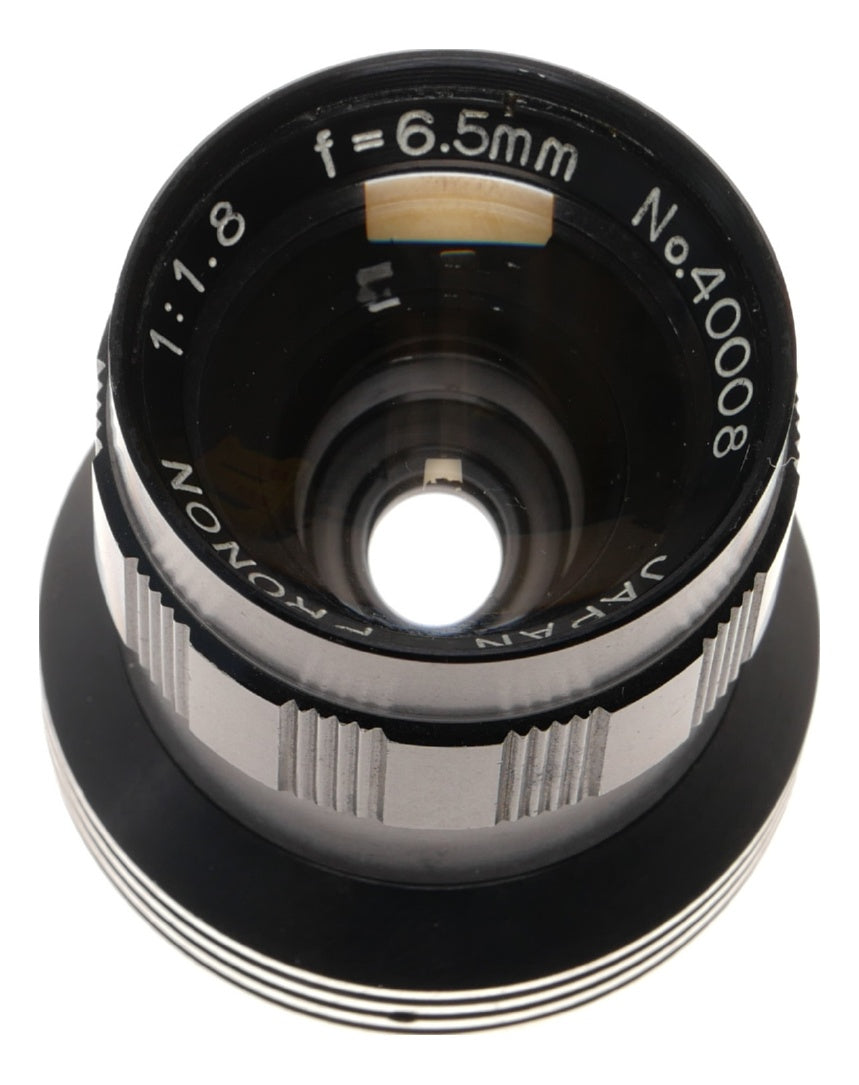 Sankyo Pronon 6.5mm f/1.8 Cine Camera Lens Japan No.40008 - View 6