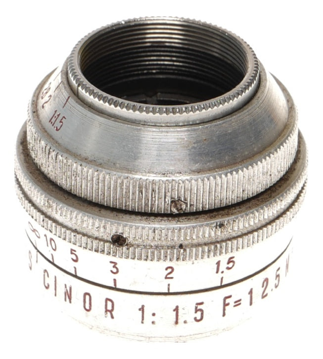 Som Berthiot Cinor 12.5cm f/1.5 C Mount Cine Lens