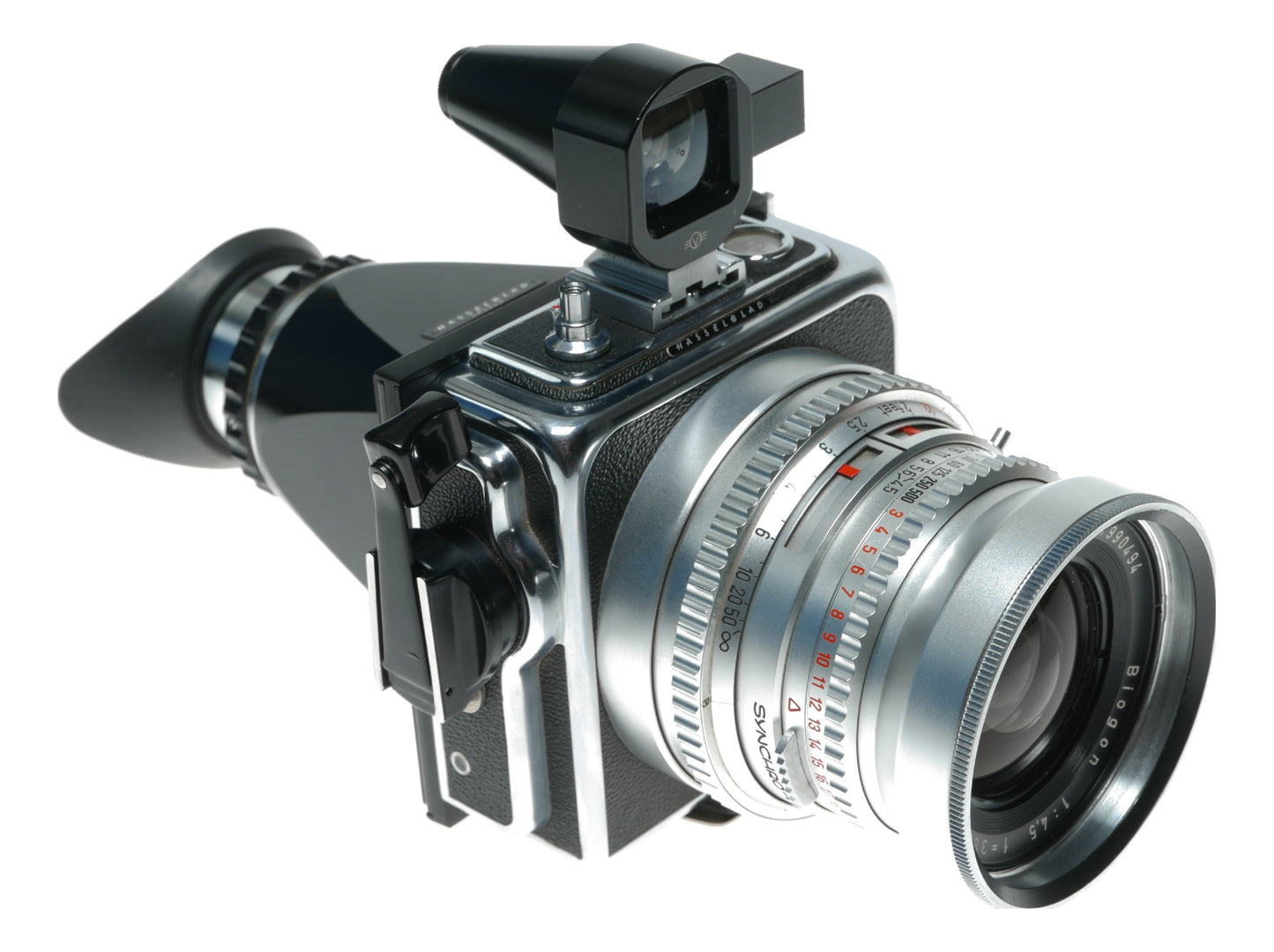Hasselblad Super Wide C Zeiss Biogon 1:4.5 f=38 mm SWC camera set