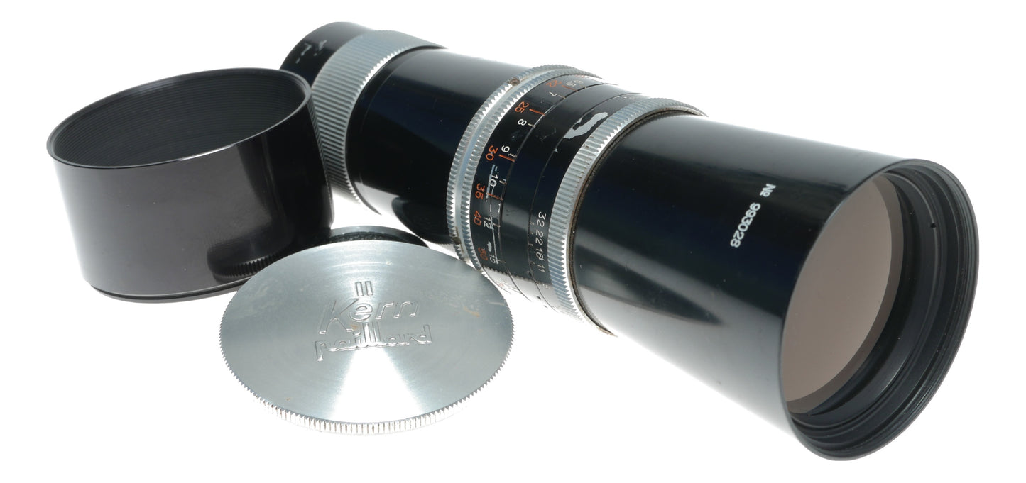 Macro-Yvar 3.3 f/150 mm Bolex Cine Bolex Lens caps manual case hood set