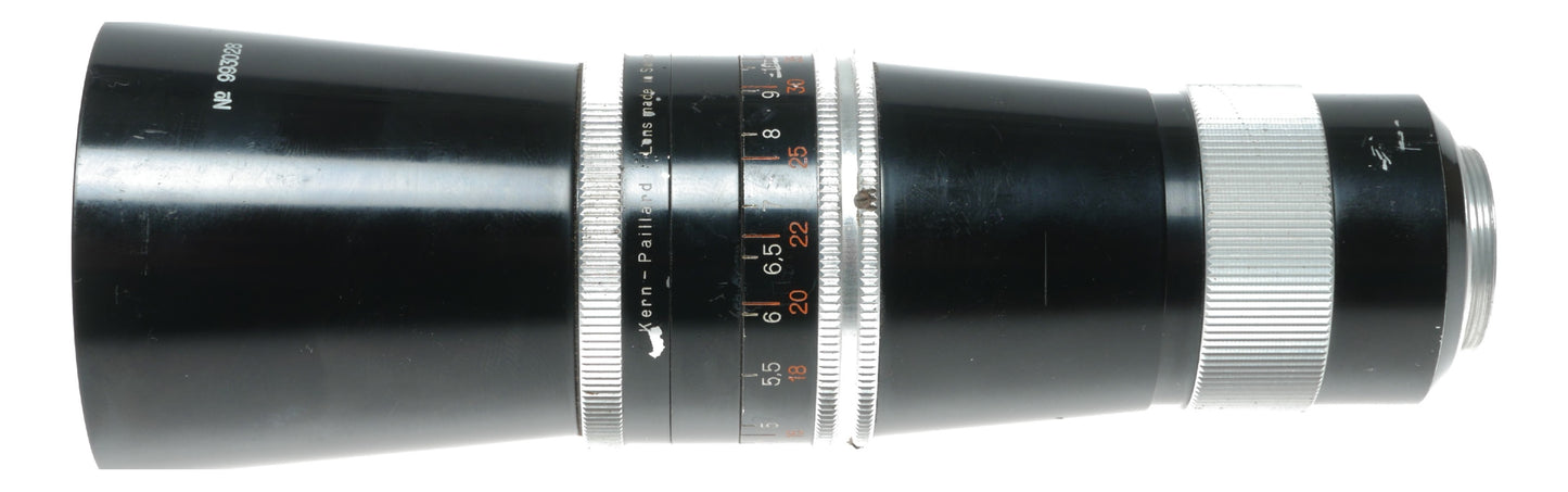 Macro-Yvar 3.3 f/150 mm Bolex Cine Bolex Lens caps manual case hood set