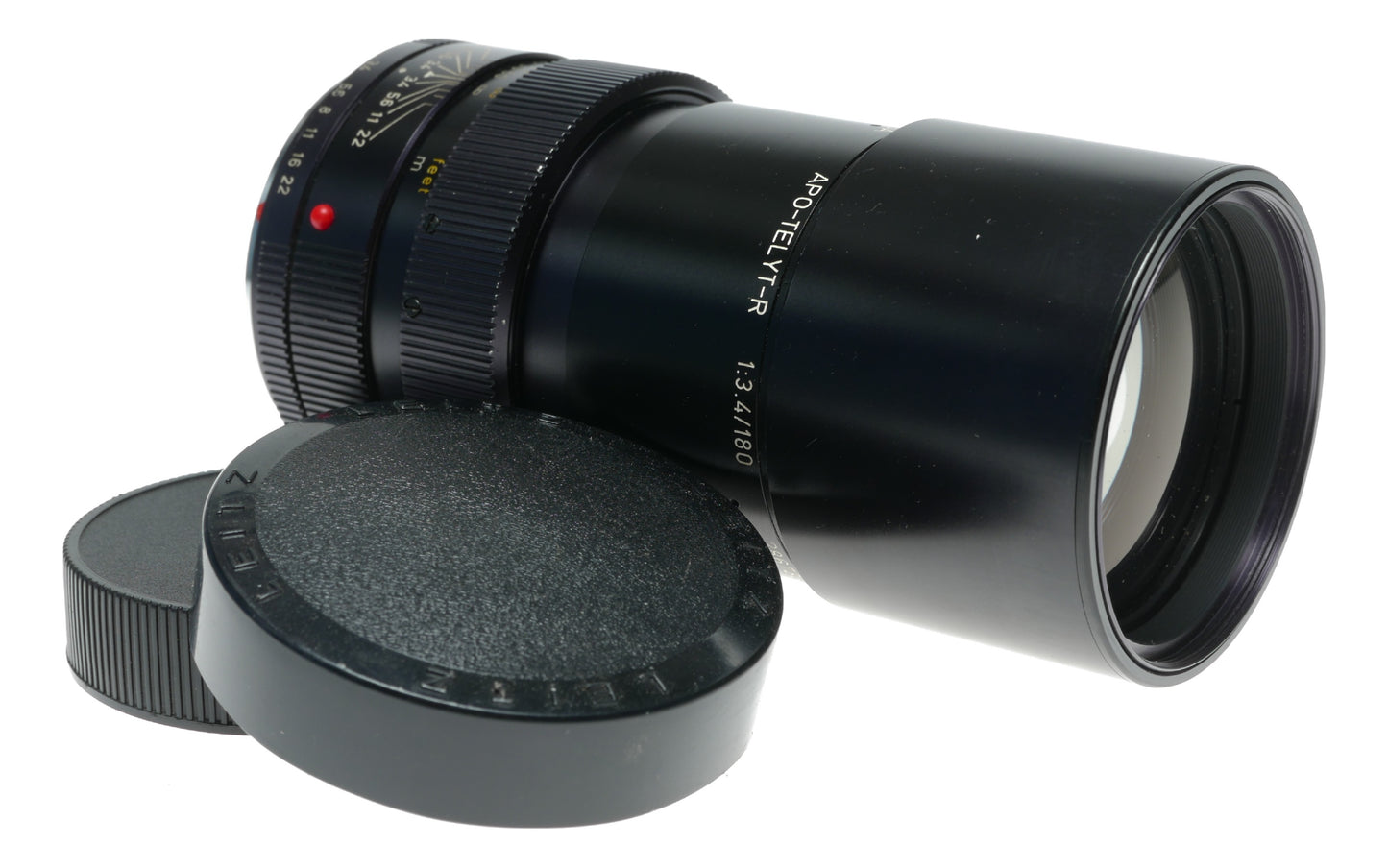 Leica Apo-Telyt-R 1:3.4/180mm SLR camera lens Canada caps 11242