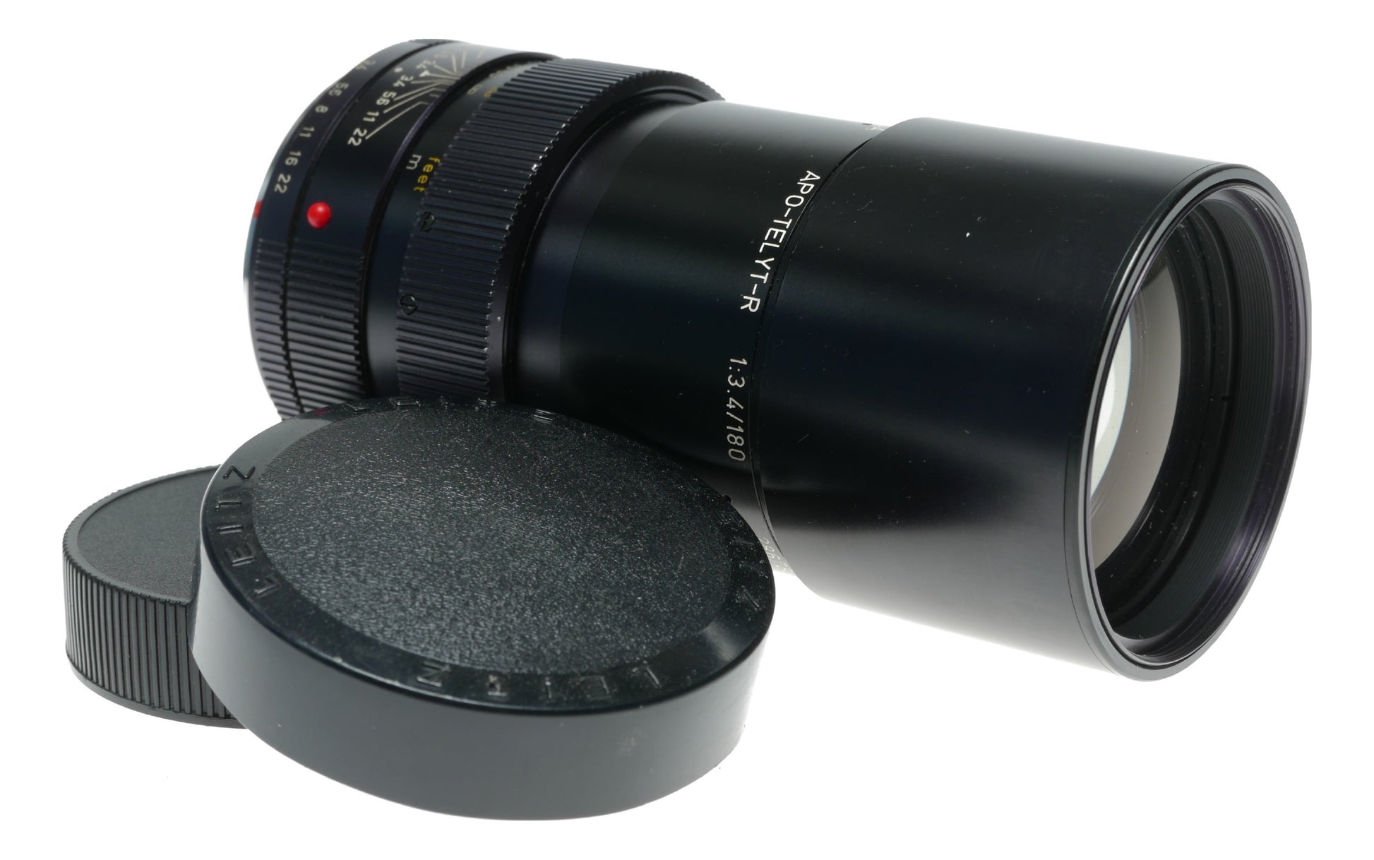 Leica Apo-Telyt-R 1:3.4/180mm SLR camera lens Canada caps 11242