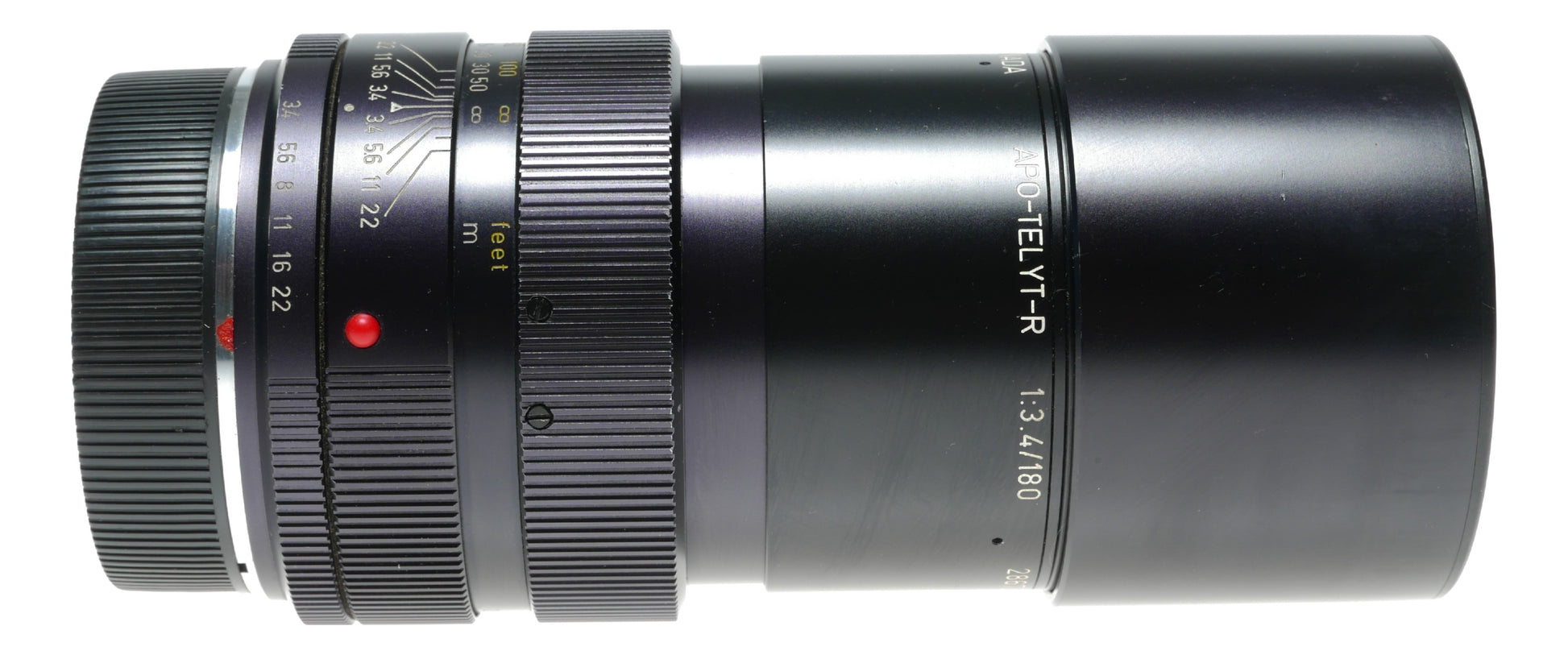 Leica Apo-Telyt-R 1:3.4/180mm SLR camera lens Canada caps 11242