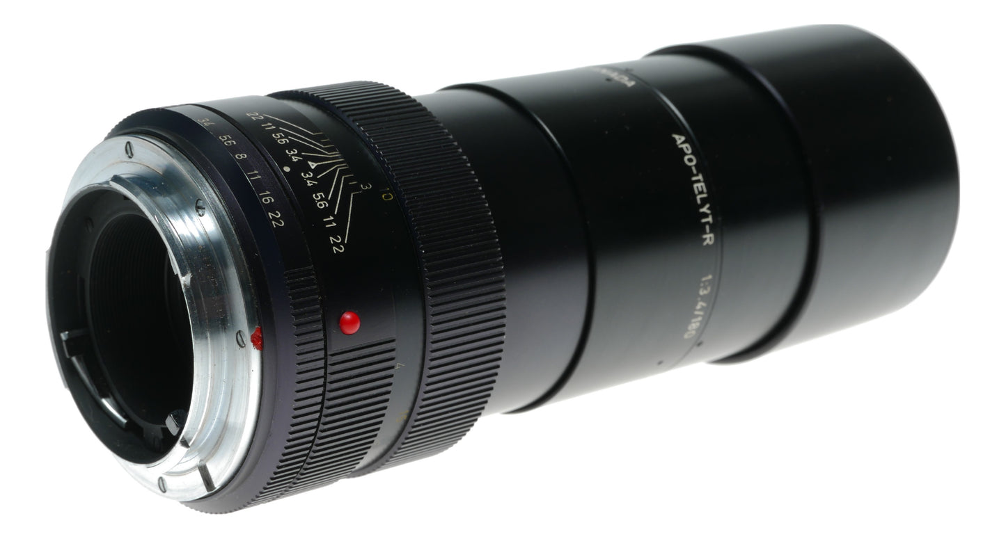 Leica Apo-Telyt-R 1:3.4/180mm SLR camera lens Canada caps 11242
