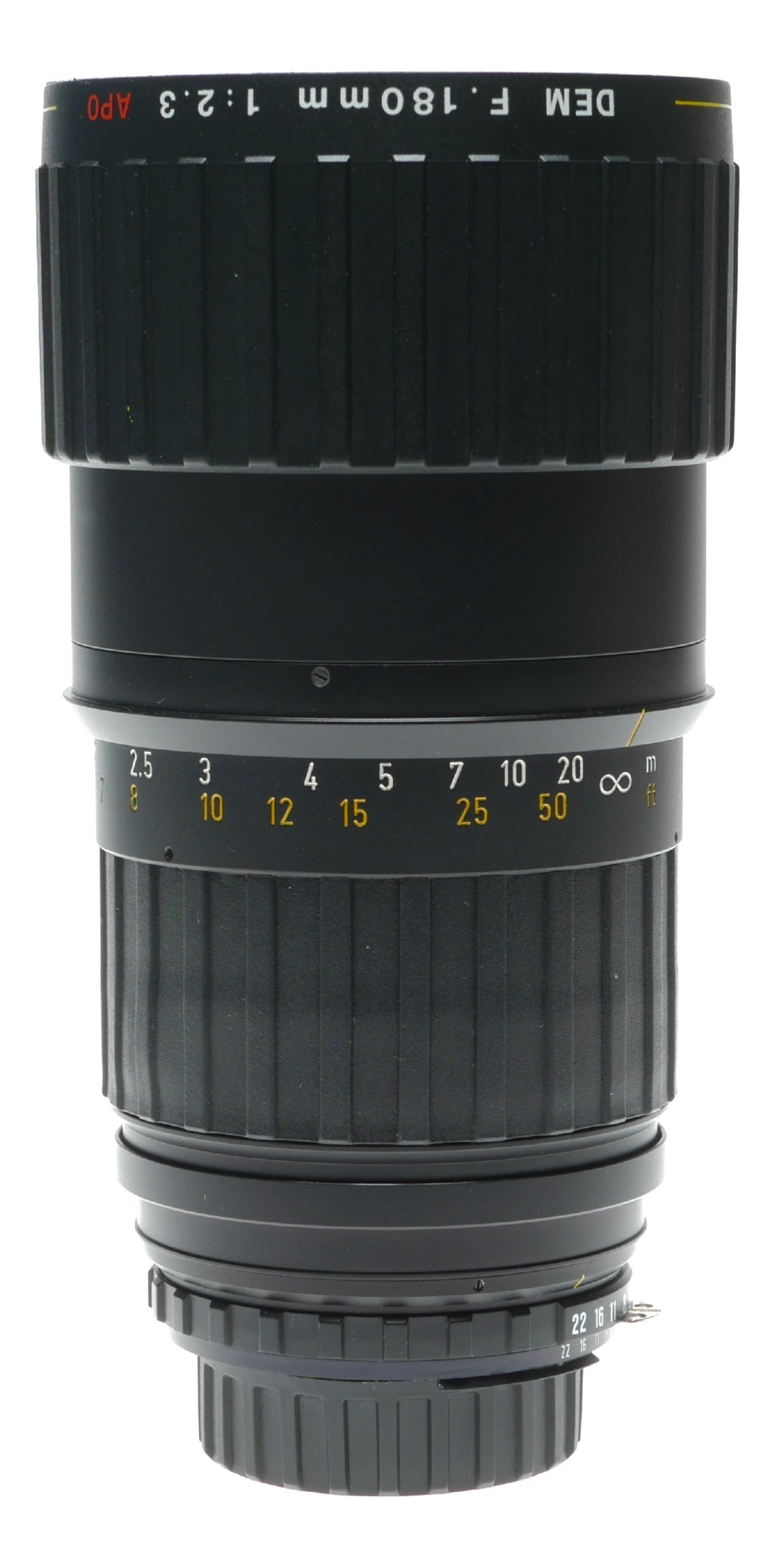 Angenieux DEM 180mm 1:2.3 Apo lens Nikon F AI-S mount 2.3/180