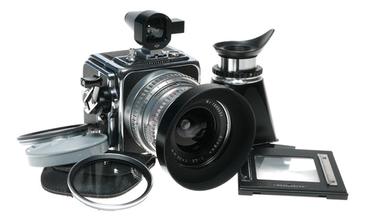 Hasselblad Super Wide C Zeiss Biogon 1:4.5 f=38 mm SWC camera set