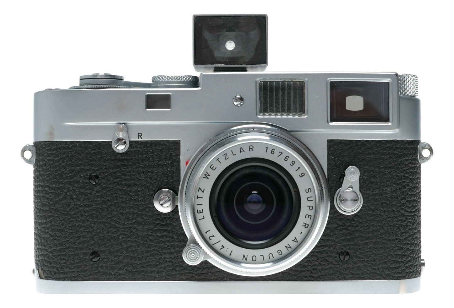 Leica M2 35mm RF film camera 21mm Finder Super-Angulon 1:4/21 lens