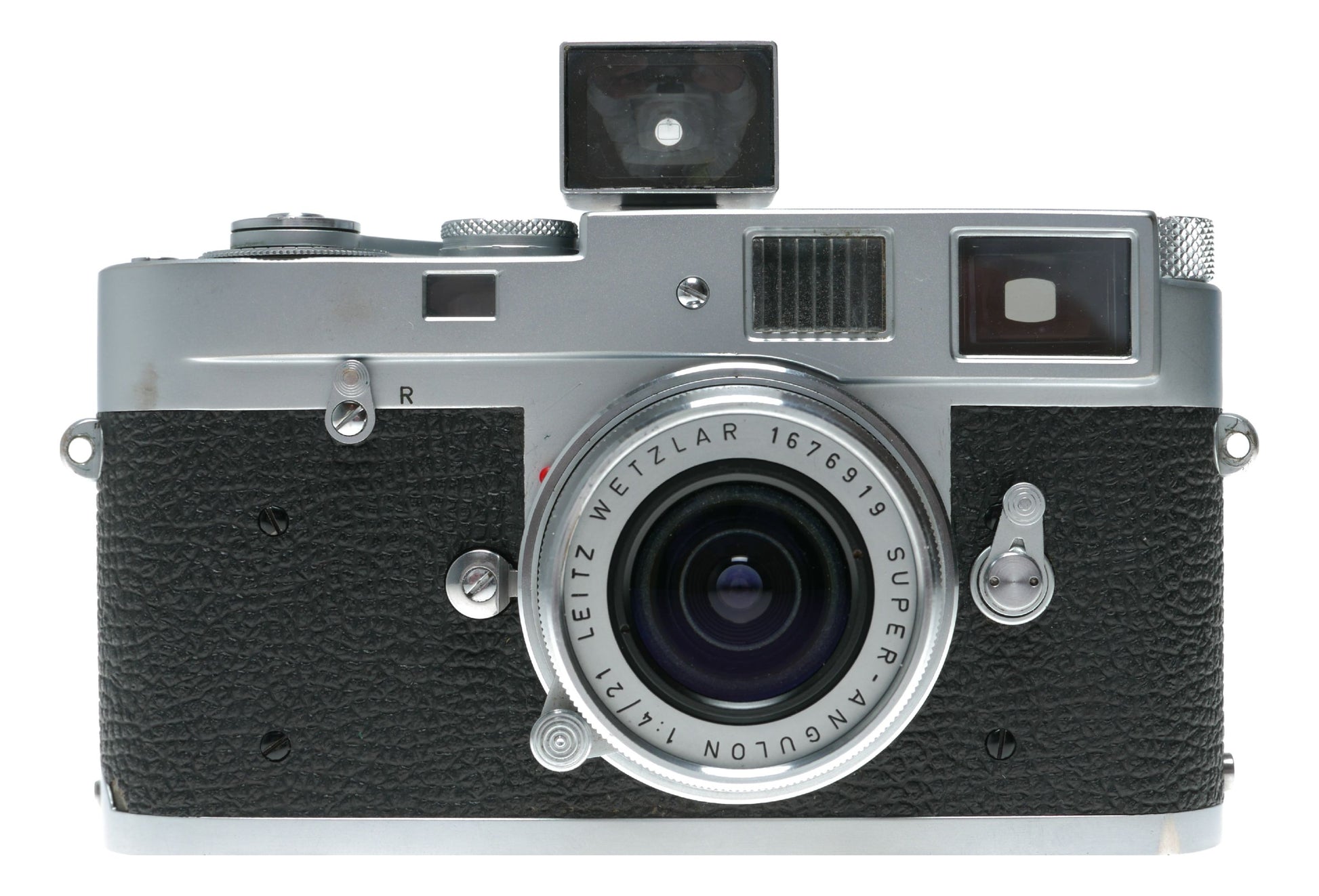 Leica M2 35mm RF film camera 21mm Finder Super-Angulon 1:4/21 lens
