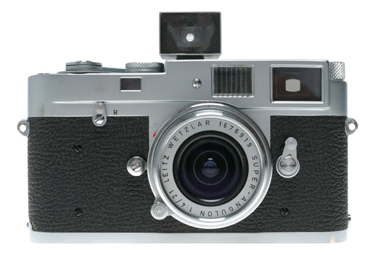 Leica M2 35mm RF film camera 21mm Finder Super-Angulon 1:4/21 lens