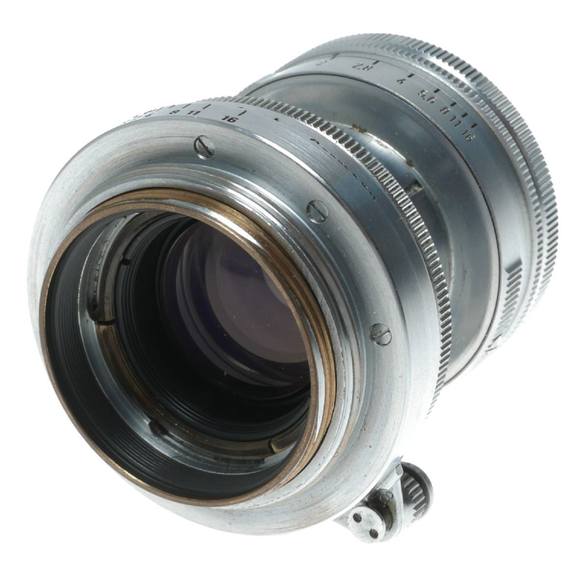 Leica M39 Summitar f=5cm 1:2 lens filter SOOFM collapsible shade hood